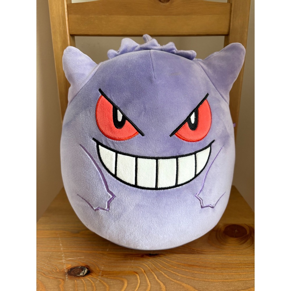 Squishmallows Pokemon Gengar 10 Inch Purple Ghost Plush Toy SQPK00009 2023